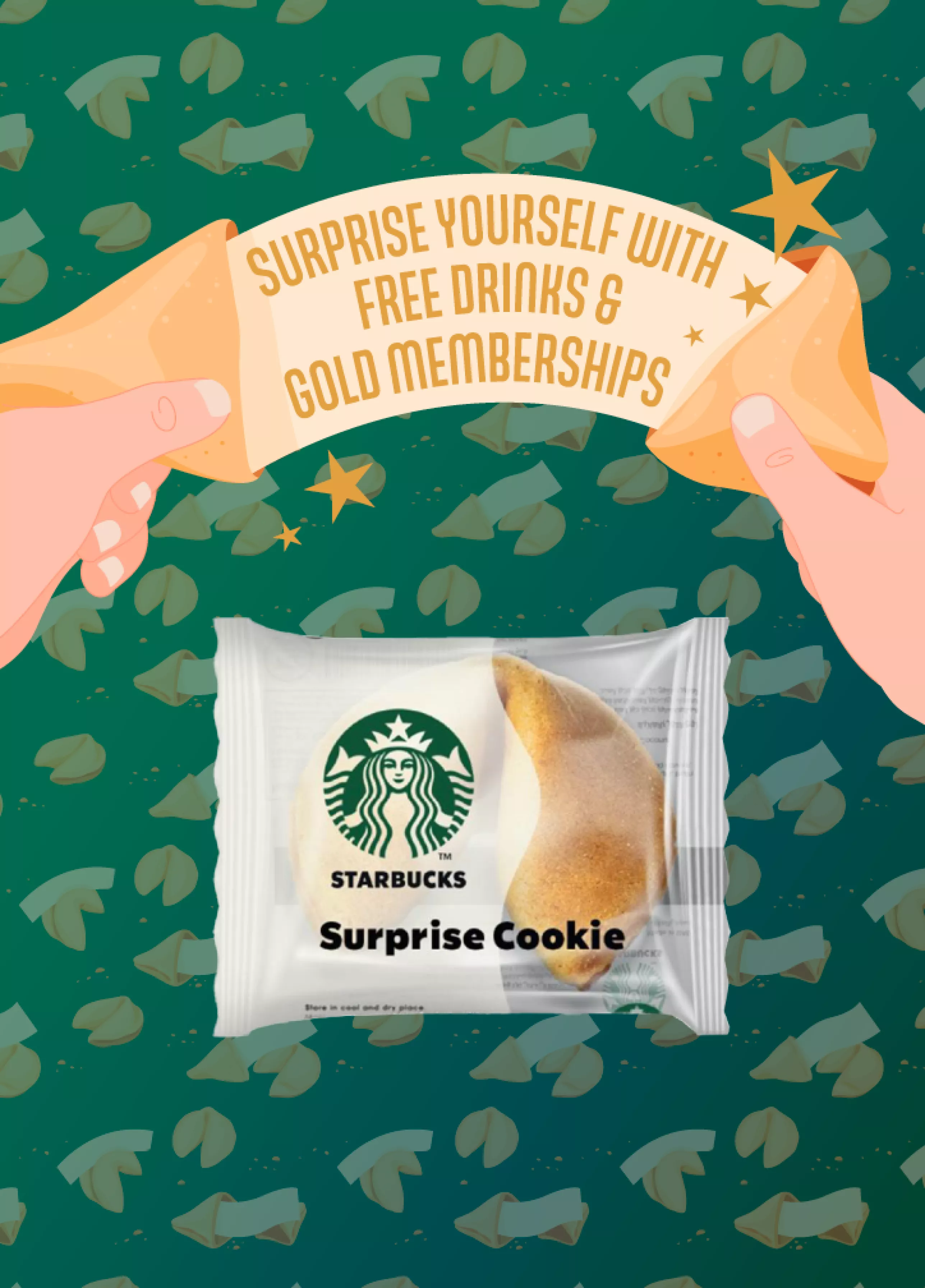 Surprise Cookie Starbucks
